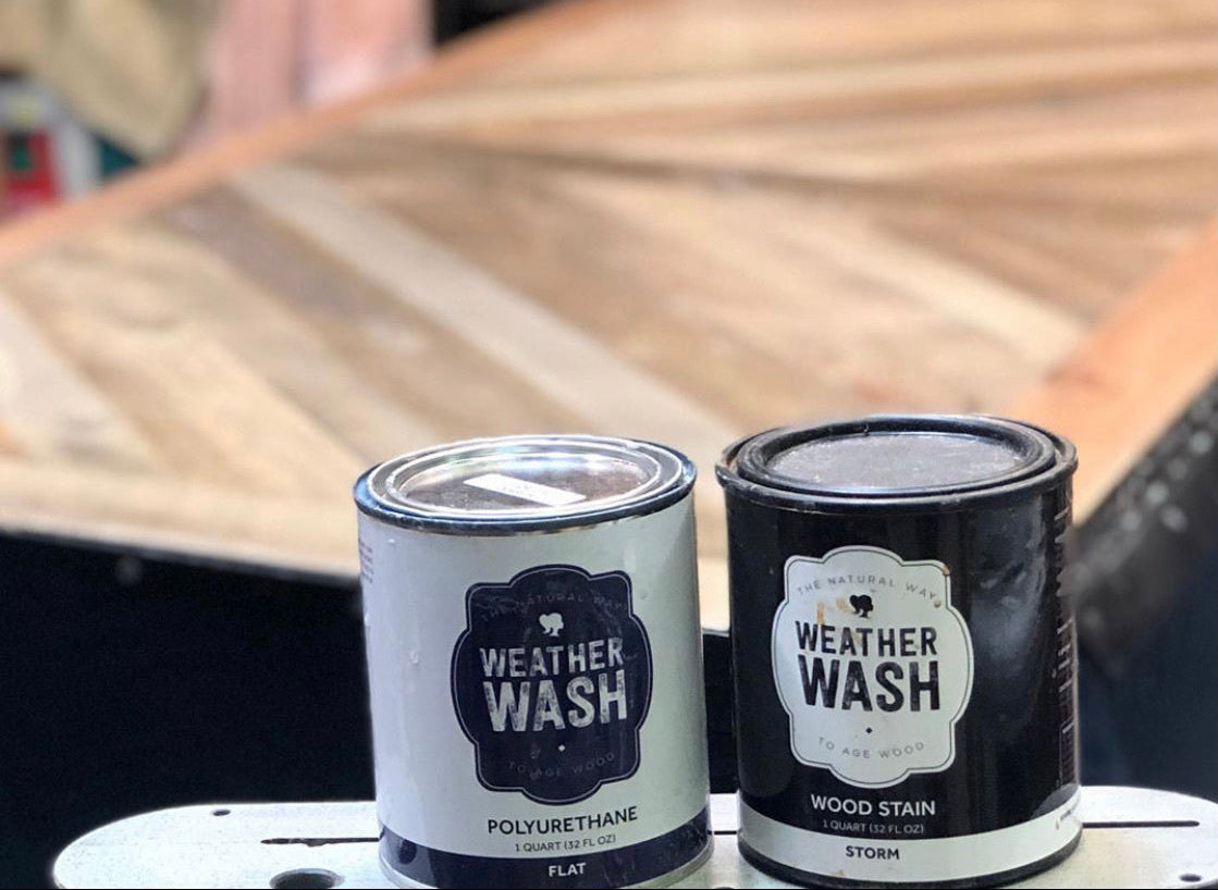 WeatherWash Topcoat: FLAT Polyurethane