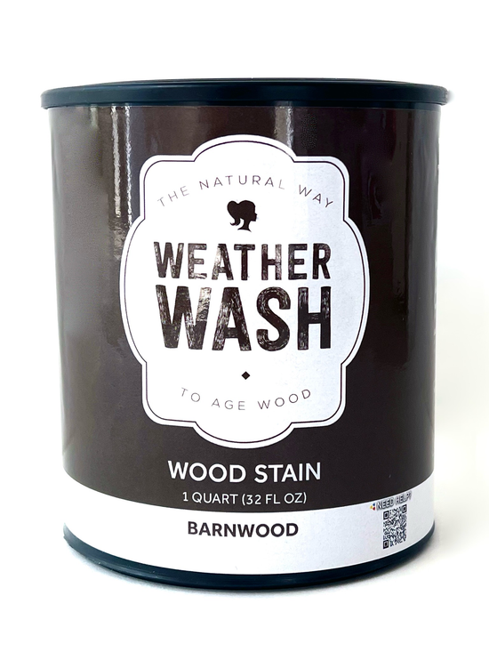 WeatherWash: BARNWOOD Aging Wood Stain – WeatherWash Coatings