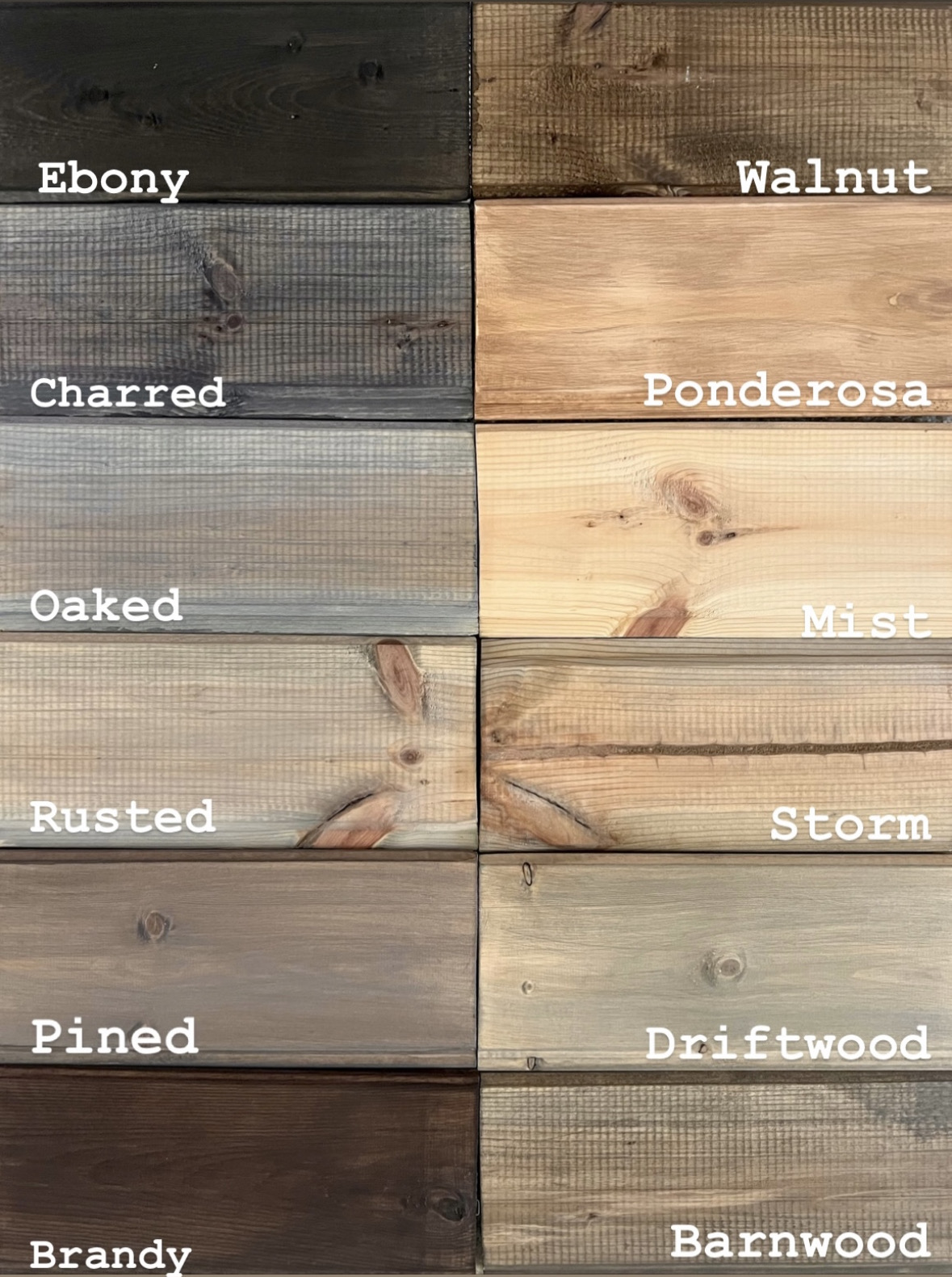 WeatherWash: PINED Aging Wood Stain