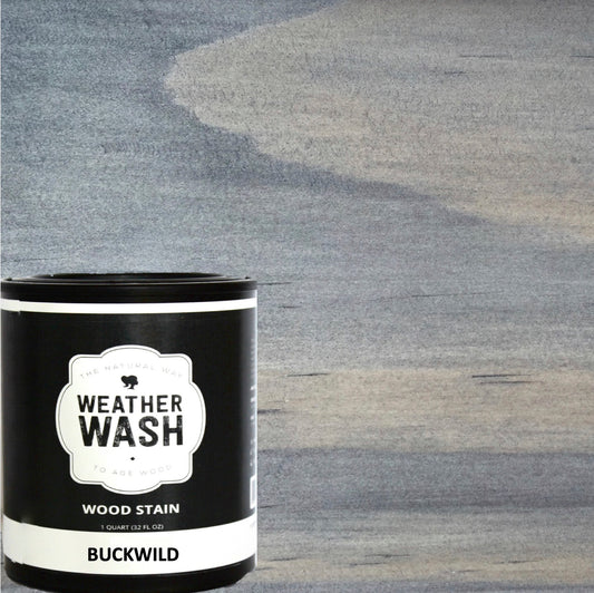 WeatherWash: BUCKWILD Aging Wood Stain