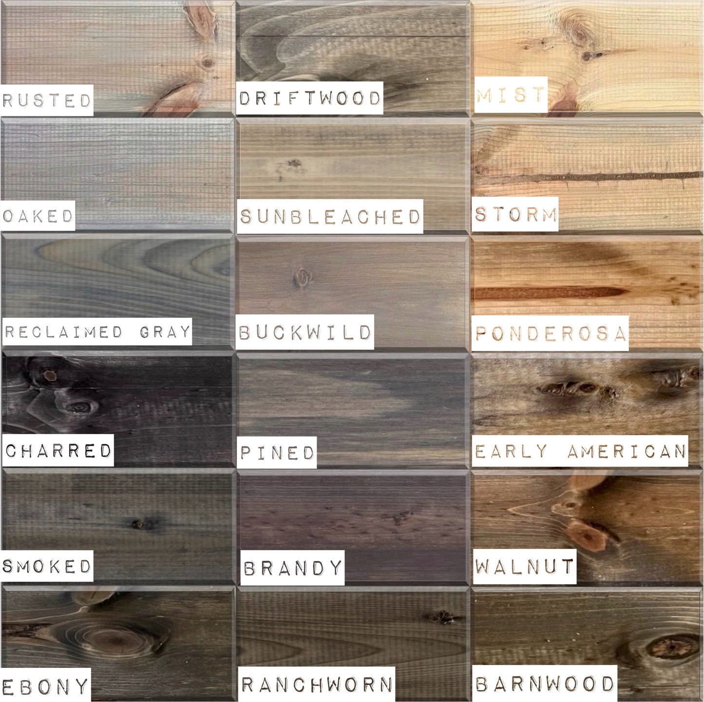 WeatherWash: WALNUT Aging Wood Stain