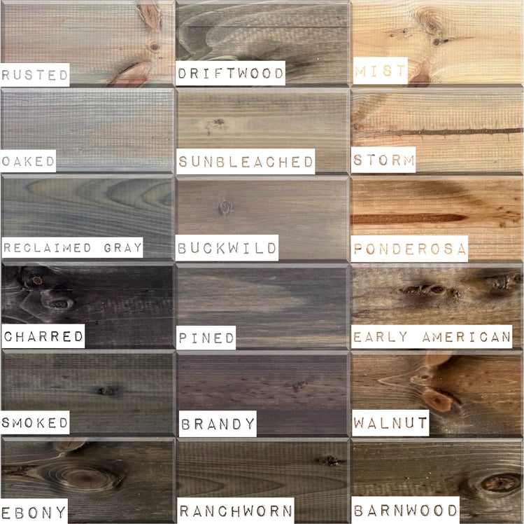Weatherwash Color Chart – WeatherWash Coatings