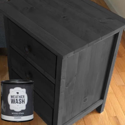 WeatherWash: CHARRED Aging Wood Stain