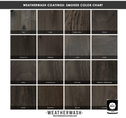 WeatherWash: SMOKED Aging Wood Stain