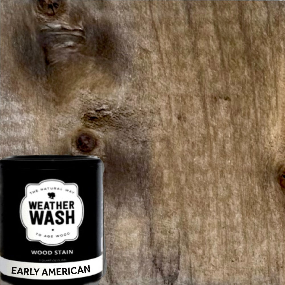 WeatherWash: EARLY AMERICAN Aging Wood Stain