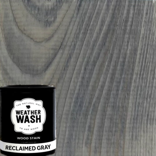 WeatherWash: RECLAIMED GRAY Aging Wood Stain