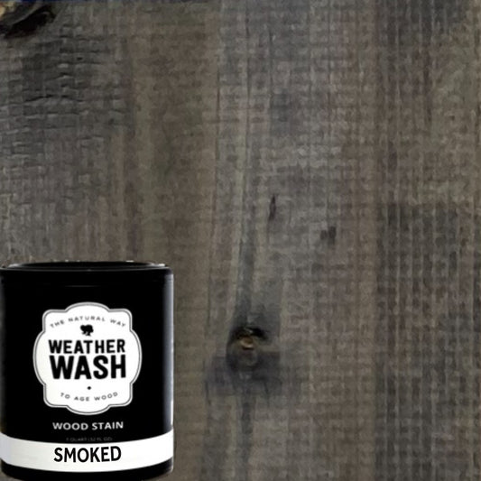 WeatherWash: SMOKED Aging Wood Stain