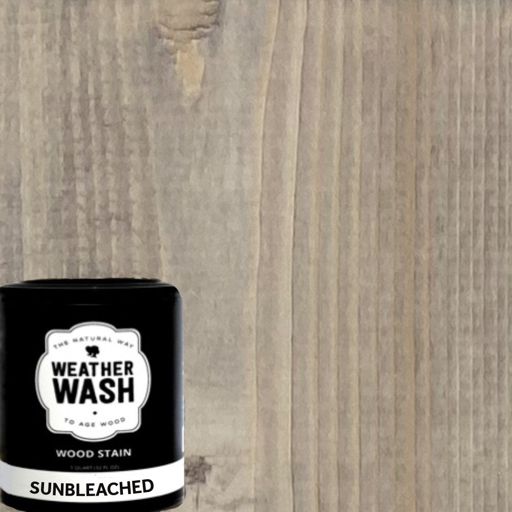 WeatherWash: SUNBLEACHED Aging Wood Stain