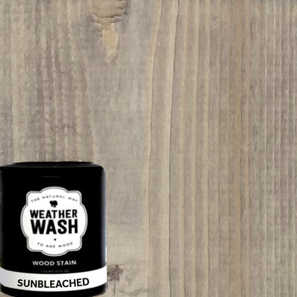 WeatherWash: SUNBLEACHED Aging Wood Stain