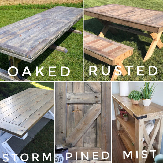 EXTERIOR & INTERIOR WOOD STAINS: AGING WASHES 17