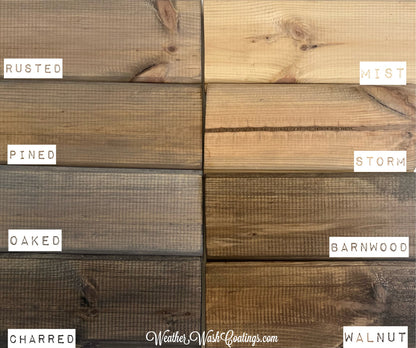 WeatherWash: MIST Aging Wood Stain