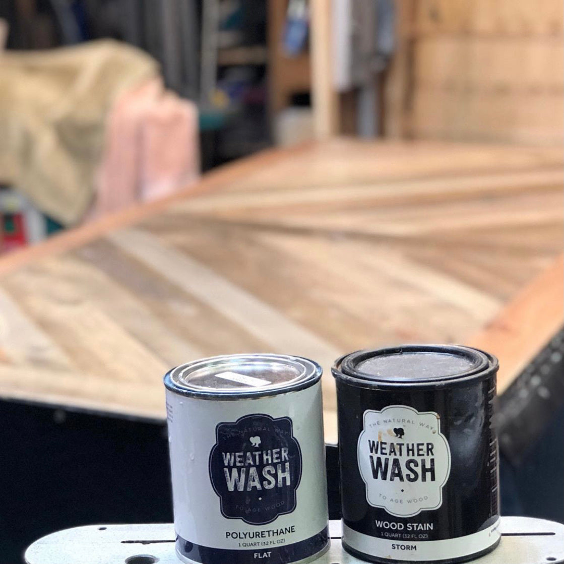 WeatherWash Topcoat: FLAT Polyurethane