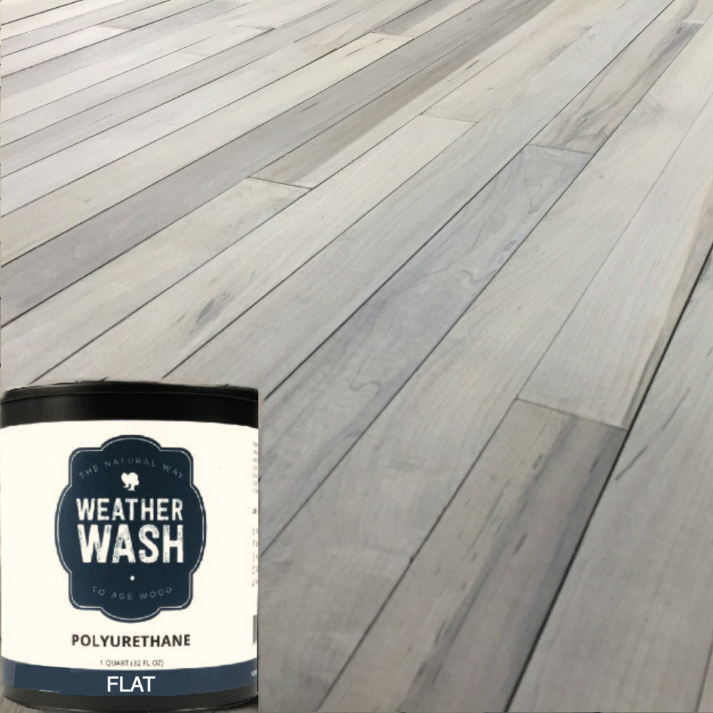 WeatherWash Topcoat: FLAT Polyurethane