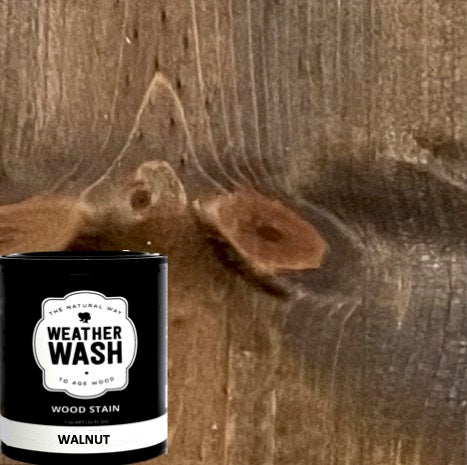 WeatherWash: WALNUT Aging Wood Stain