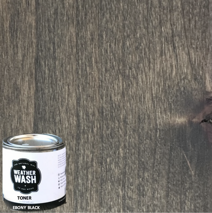 WeatherWash Toner: EBONY BLACK Oil
