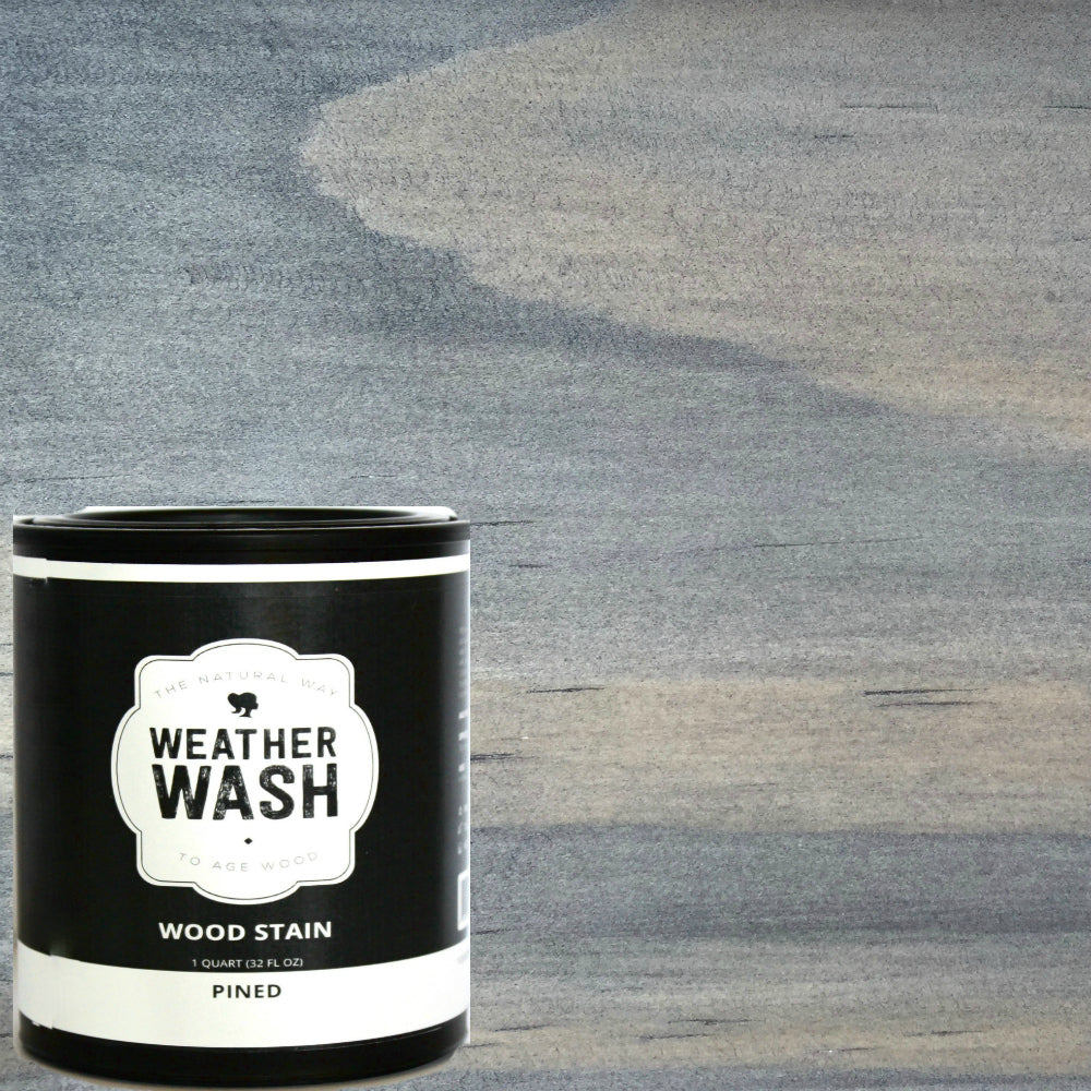 WeatherWash: PINED Aging Wood Stain – WeatherWash Coatings